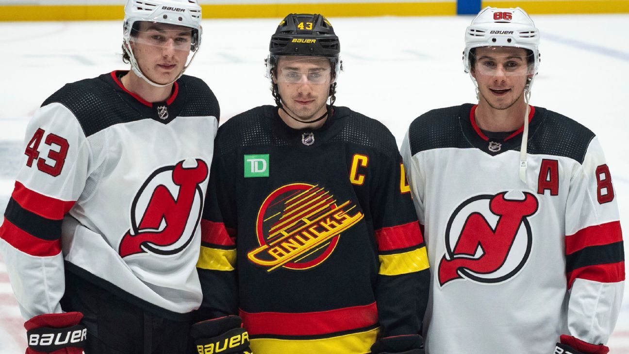 Luke Hughes would ‘love’ to play with both brothers on Devils