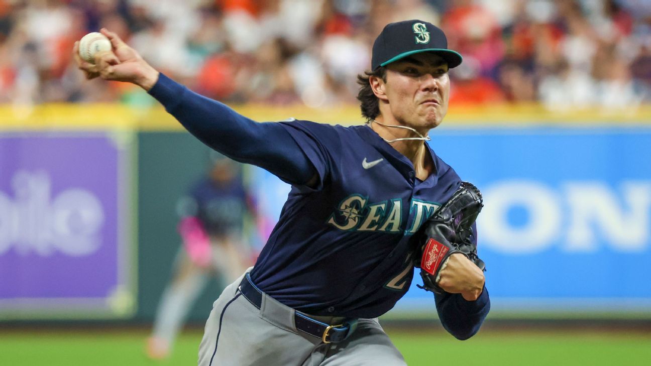 Mariners leave All-Star starter Bryan Woo off ALDS roster