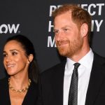 Meghan Markle wears Giorgio Armani at the Project Healthy Minds World Mental Health Day Gala on Oct. 9, 2025 in New York City.