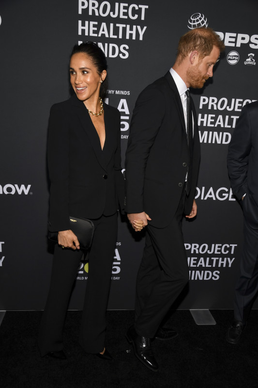 Meghan Markle Wore a Thing: Giorgio Armani Suit Edition