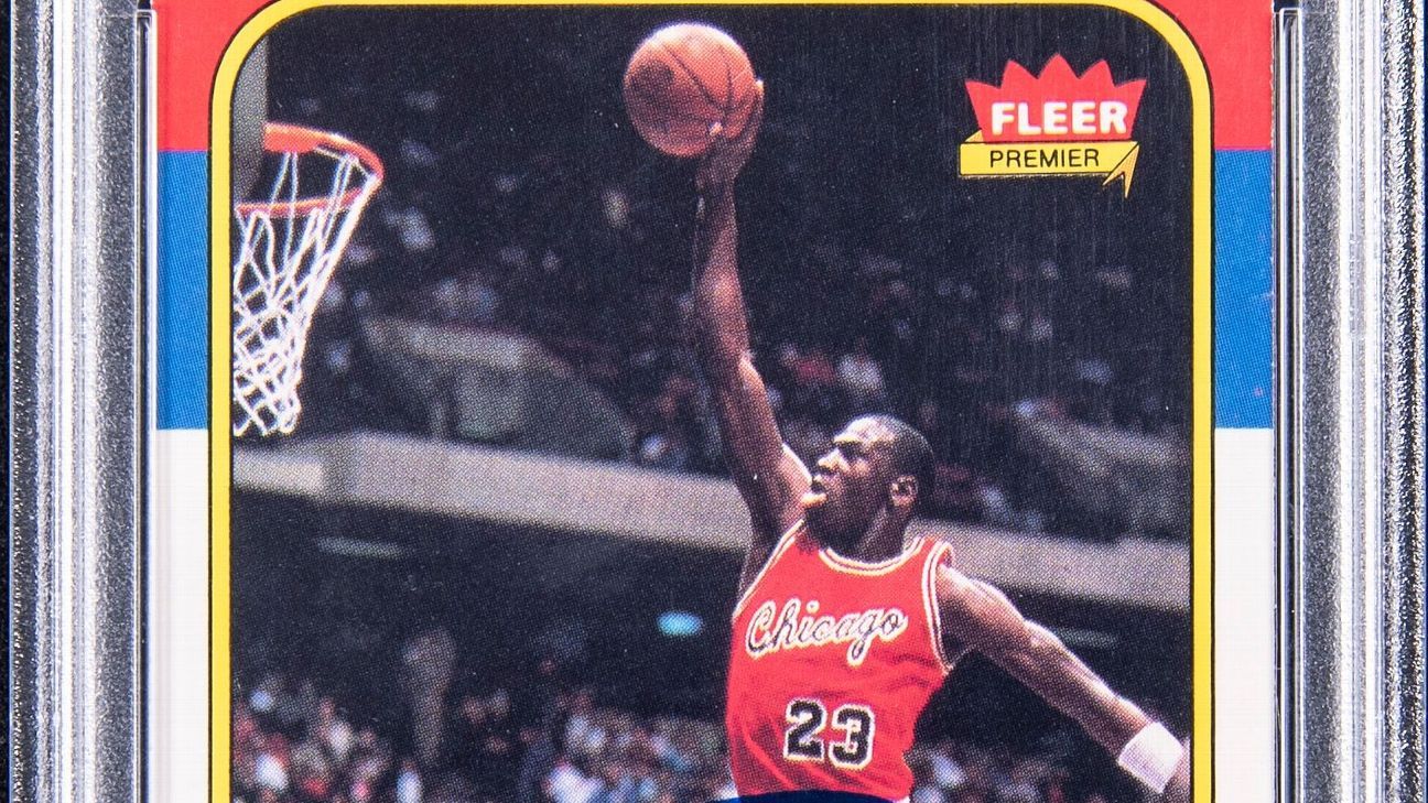 Michael Jordan card sets ‘aftermarket’ record with $2.7M sale