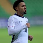 England U21 forward Ethan Nwaneri