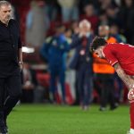 Ange Postecoglou suffered an ignominious defeat as Nottingham Forest lost 3-2 to FC Midtjylland at the City Ground in the Europa League