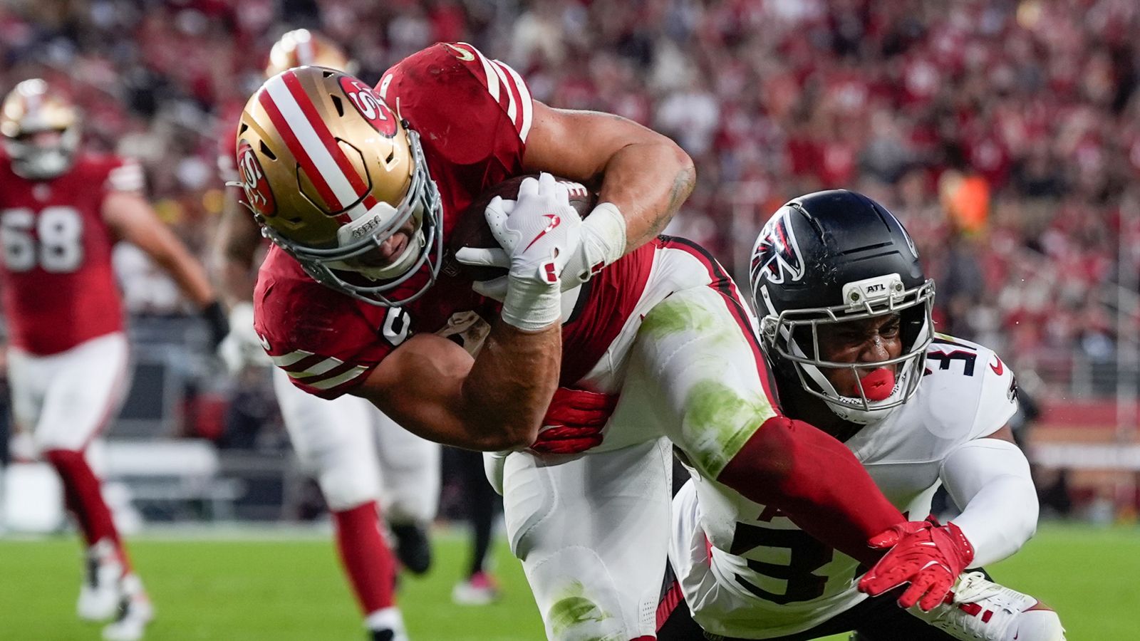 NFL: San Francisco 49ers power past Atlanta Falcons with 20-10 win as Christian McCaffrey scores two touchdowns | NFL News