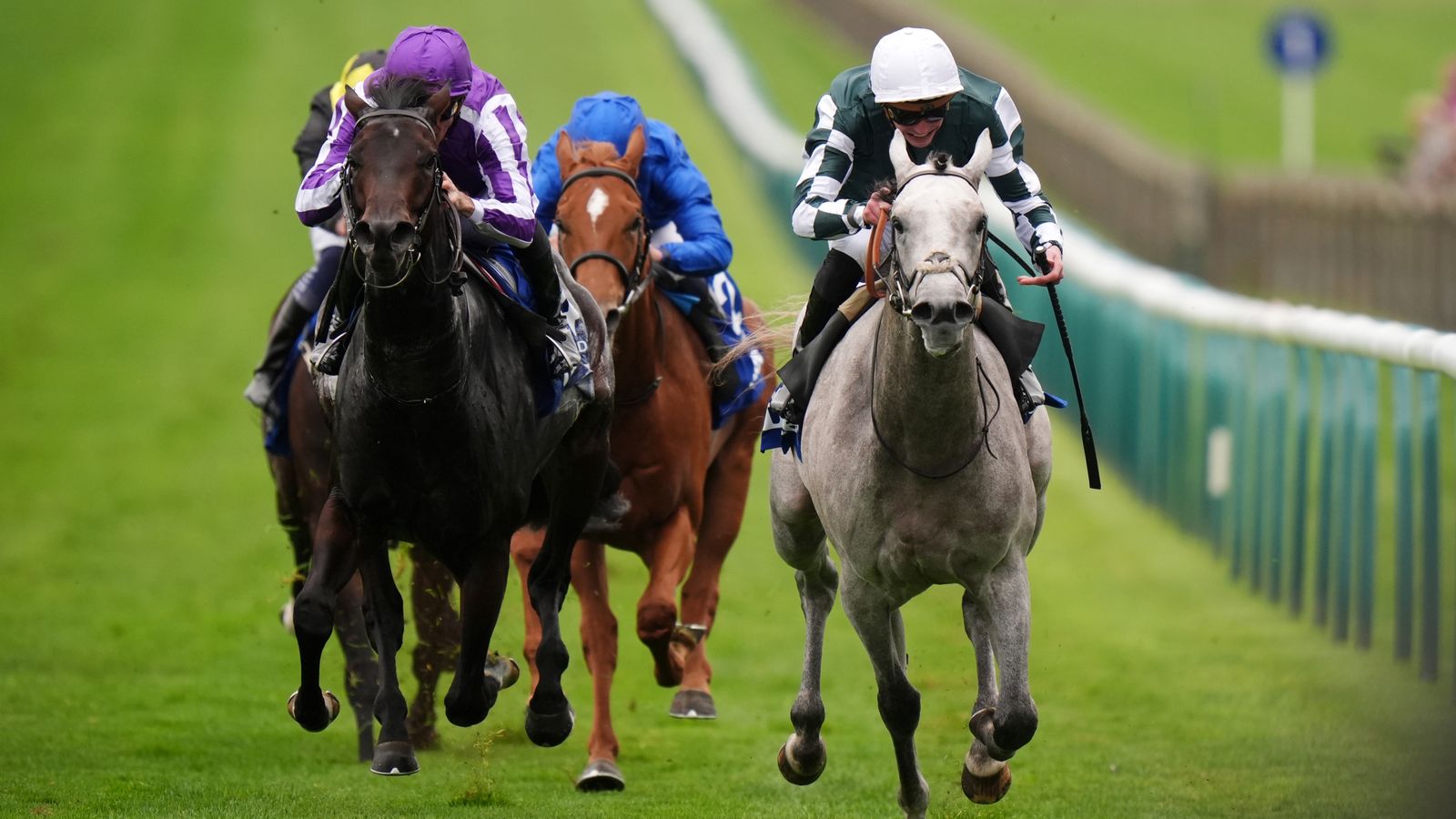 Newmarket: Gewan springs surprise with impressive Group 1 Dewhurst Stakes success for Andrew Balding | Racing News