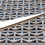 nike swoosh logo, miami beach store facade. swoosh, nike logo