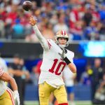 Niners' Jones to start again in Purdy's place; Pearsall out