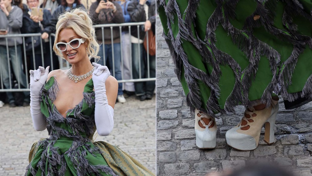Paris Hilton Brings Vivienne Westwood’s Platform History to Paris