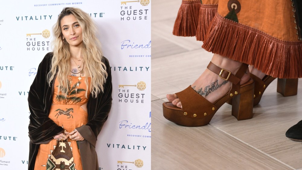 Paris Jackson’s Studded Sandals Show a Western Take on Platforms
