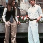 Diane Keaton and Woody Allen in the film "Annie Hall."