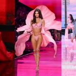 Bella Hadid, Emily Ratajkowski and Barbie Ferreira at the Victoria's Secret Fashion Show 2025.