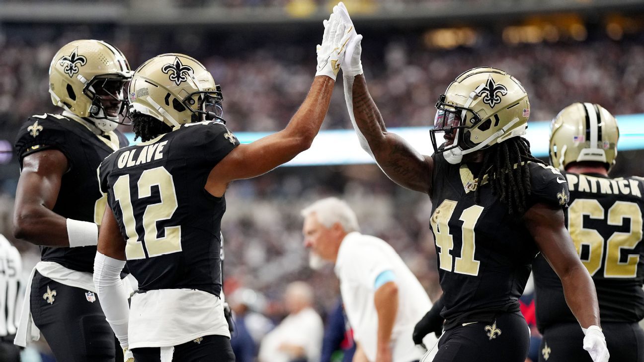 Saints’ Alvin Kamara, Chris Olave address trade rumors