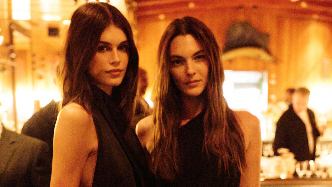 Sarah Burton’s Givenchy Draws a Star Pack—Kaia Gerber, Vittoria Ceretti, Charlize Theron—to a Post-Show Nightcap