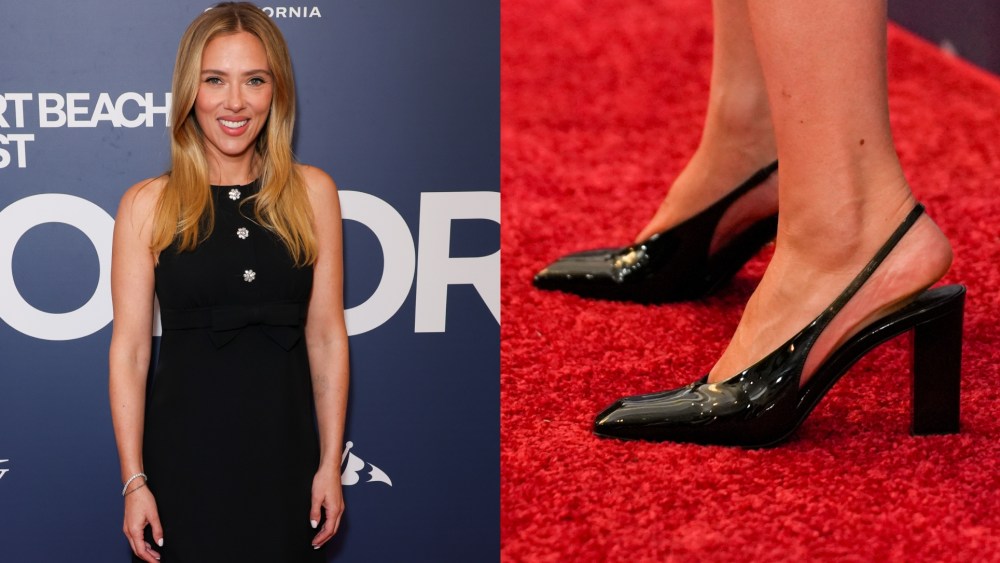 Scarlett Johansson Dons Prada Slingback at Newport Beach Film Festival