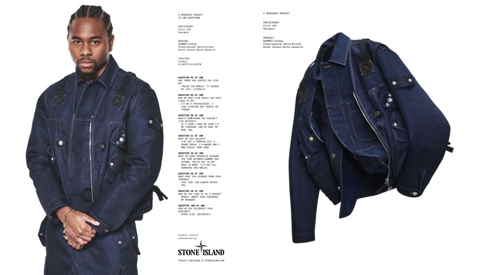 Stone Island Drops Denim Research Capsule Collection for Fall 2025