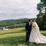 The Bride Wore Custom Danielle Frankel for Her Bucolic Vermont Farm Wedding