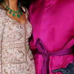 Isha Ambani, co-chair of the Inaugural British Museum Ball 2025, and Adwoa Aboah attend the British Museum Ball 2025.