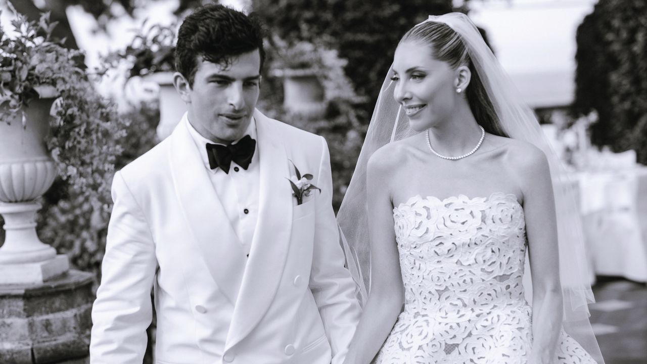 This Ferragamo Family Wedding in Portofino Featured Custom Fashion and a Rock Concert