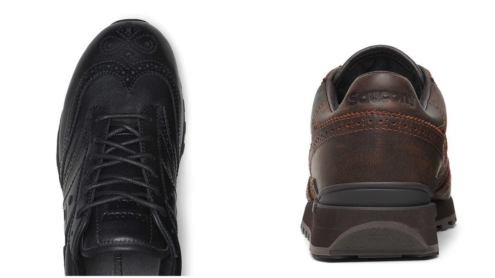 This Limited-Edition Saucony Collab Is Dressed Up Like a Wingtip Shoe