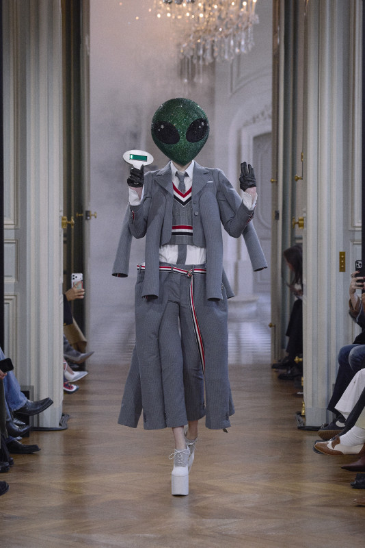 Thom Browne Welcomes Aliens to Earth for Spring 2026
