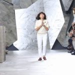 PARIS, FRANCE - JANUARY 21: (EDITORIAL USE ONLY - For Non-Editorial use please seek approval from Fashion House) Designer Veronique Nichanian walks the runway during the Hermes Menswear Fall-Winter 2023-2024 show as part of Paris Fashion Week on January 21, 2023 in Paris, France. (Photo by Pascal Le Segretain/Getty Images)