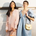 Some pastel looks from Vestiaire Collective.