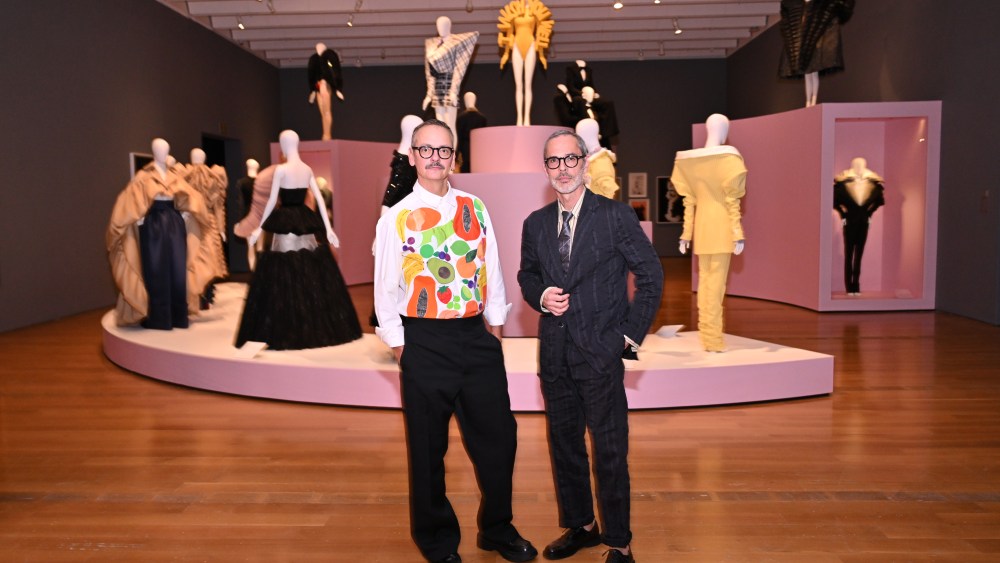 ATLANTA, GEORGIA - OCTOBER 08: (L-R) Rolf Snoeren and Viktor Horsting attend Viktor&Rolf. Fashion Statements Exhibition Opening at The High Museum Of Art. Exhibition On View From Oct. 10, 2025 - Feb. 8, 2026 at High Museum of Art on October 08, 2025 in Atlanta, Georgia. (Photo by Derek White/Getty Images for High Museum of Art)