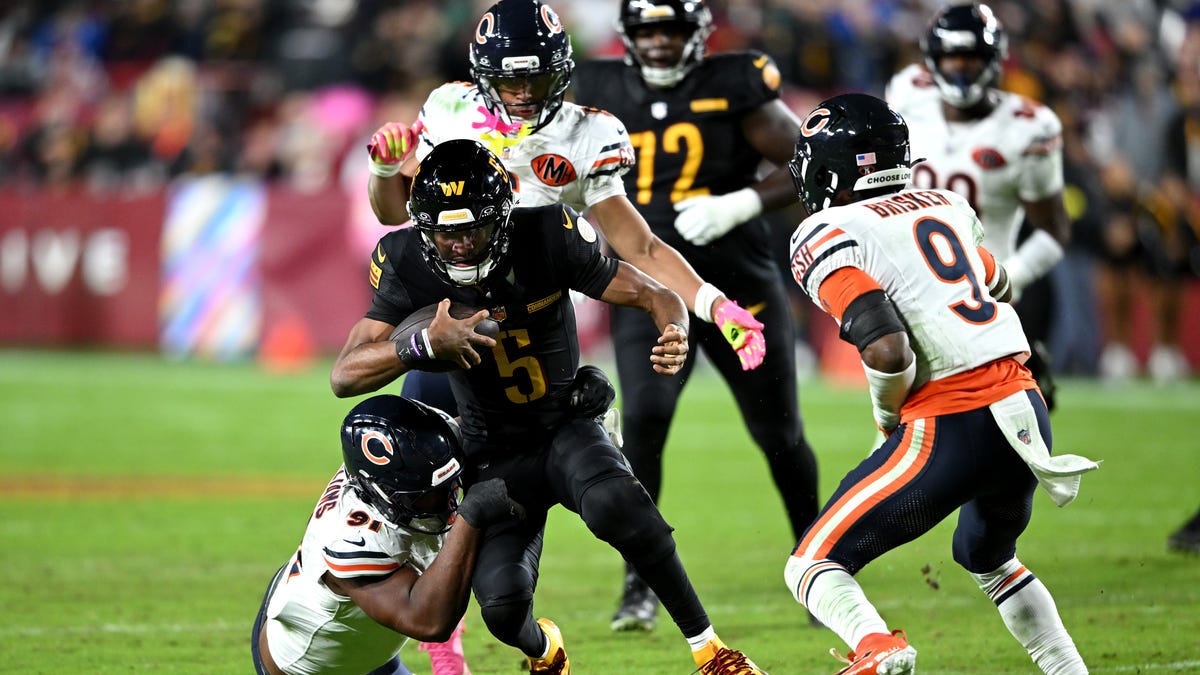 Washington Commanders lost in the trenches vs. Bears