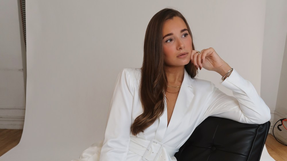 We Wore What’s Danielle Bernstein Chooses Custom Vintage Dress