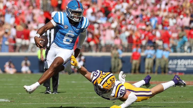 What year is Trinidad Chambliss? Explaining Ole Miss QB's college football eligibility at age 23