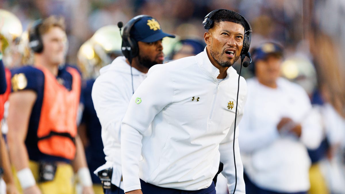 Will Penn State make a run at Notre Dame head coach Marcus Freeman?