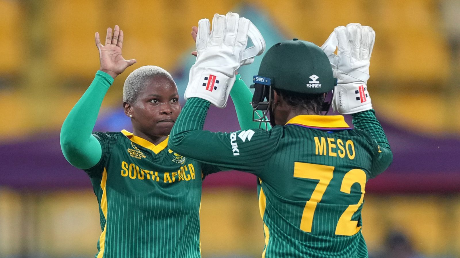 Women’s Cricket World Cup: South Africa beat Sri Lanka by 10 wickets despite rain delay to book semi-final place | Cricket News